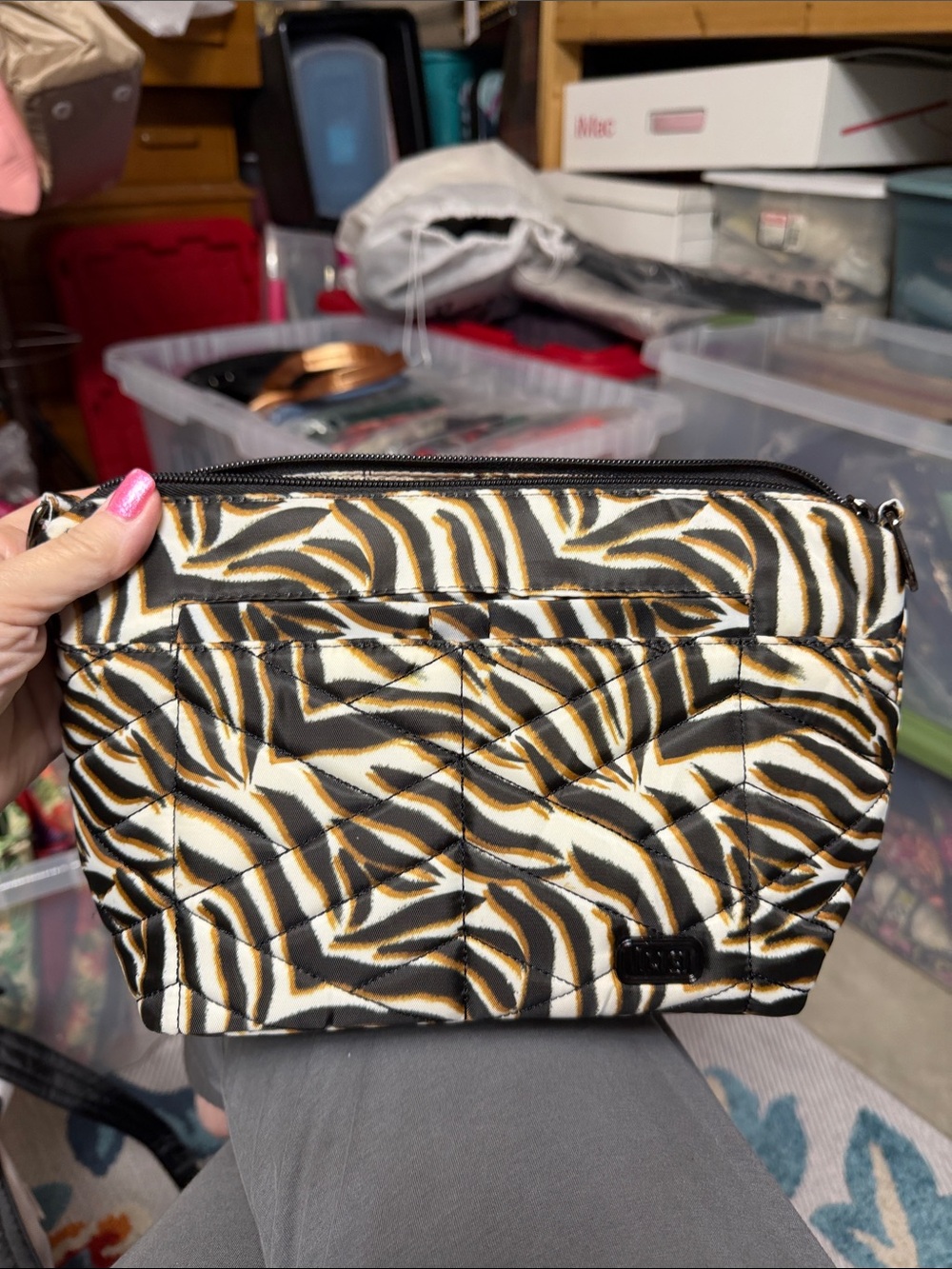Lug Flare Zebra Stripe No Strap